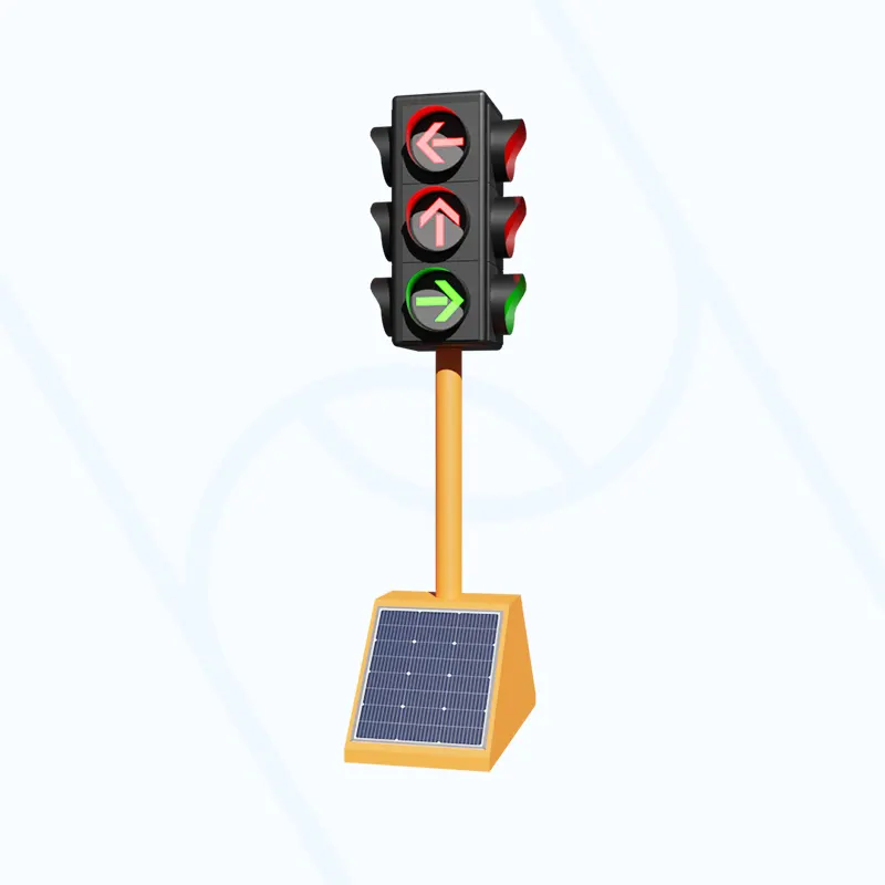 Solar Temporary Traffic Lights