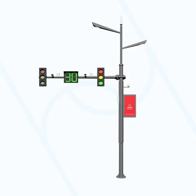 smart traffic integrated pole