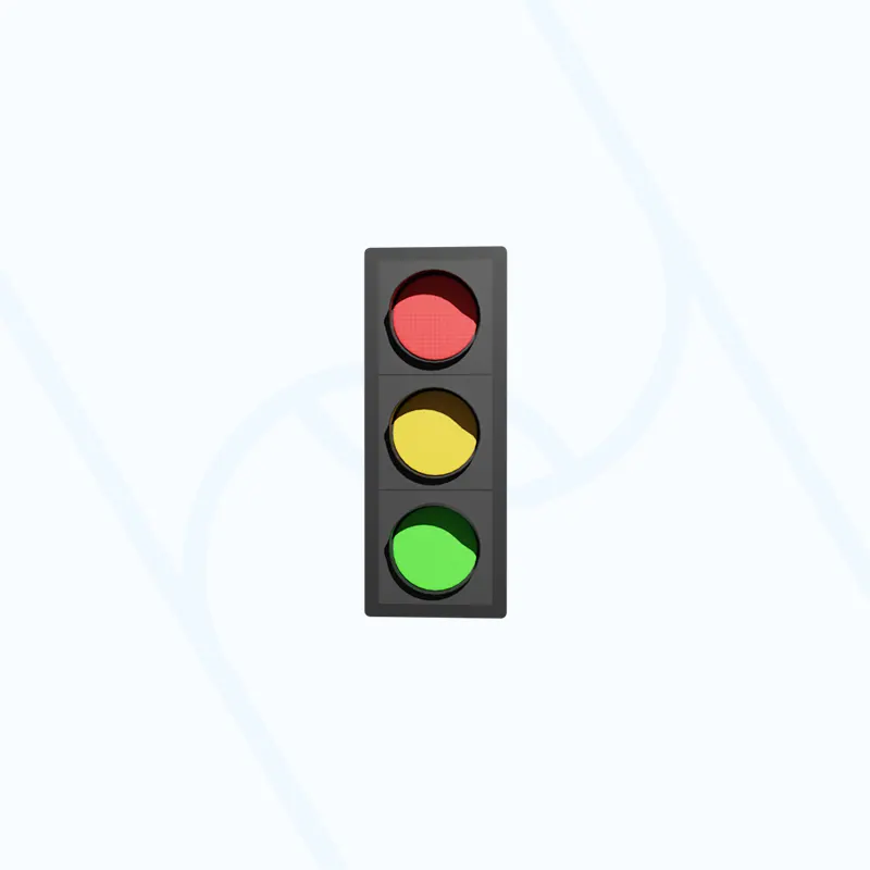 Full screen traffic light