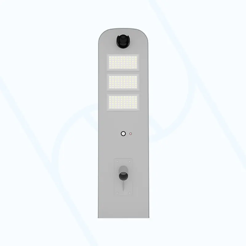 All-in-one solar street light front